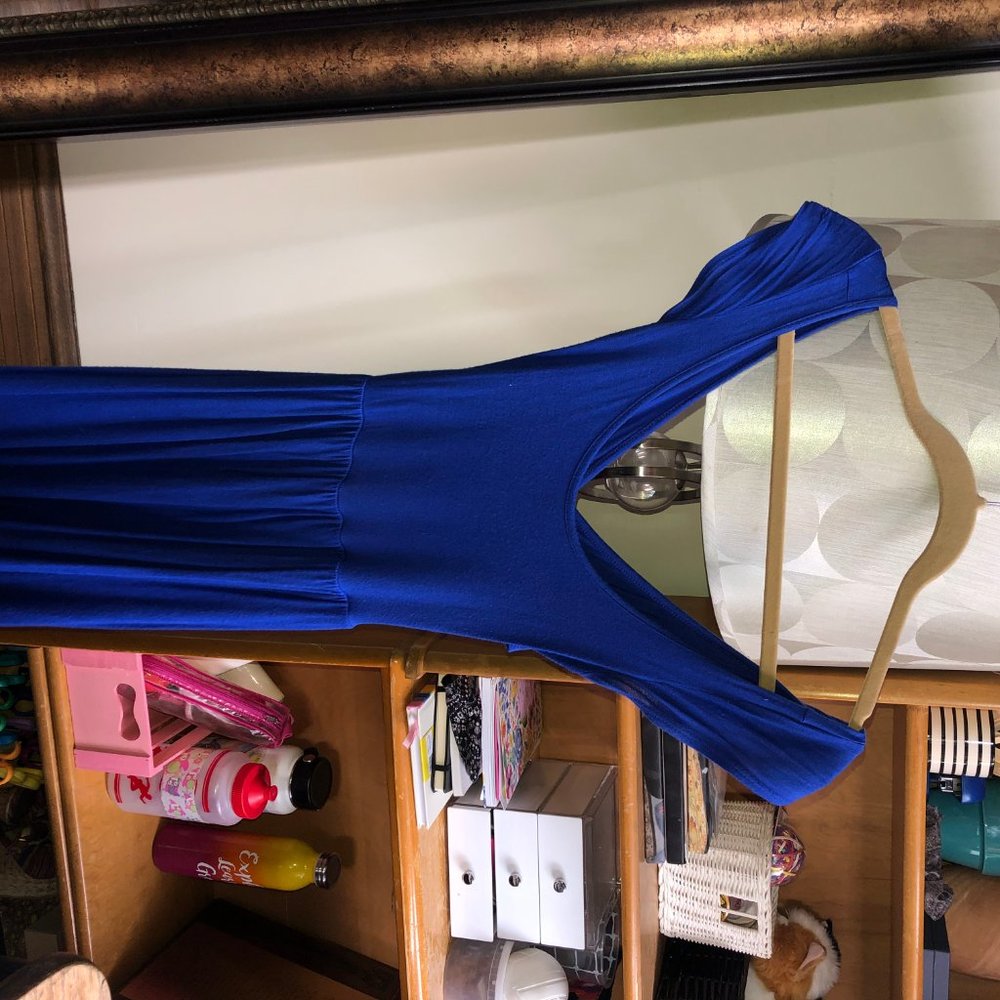 Blue summer dress